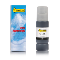 Canon GI-53BK inktfles zwart (123inkt huismerk) 4699C001C 016055